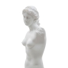 Decoratief klassiek tafelbeeld in witte polyresin h49cm Greek Aanbod