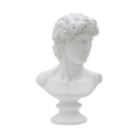 Klassieke decoratieve buste in polystone h34cm Man Aanbieding