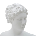 Klassiek decoratief halffiguur sculptuur in polyresin h34cm Woman Aanbod