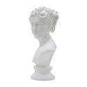 Klassiek decoratief halffiguur sculptuur in polyresin h34cm Woman Korting