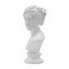 Klassiek decoratief halffiguur sculptuur in polyresin h34cm Woman Korting