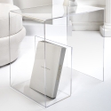 Transparante plexiglazen salontafel 33x50x50 cm G Table Korting