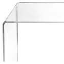Transparante plexiglazen salontafel 33x50x50 cm G Table Kortingen
