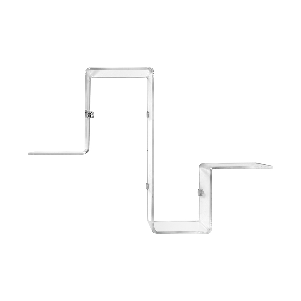 Moderne design wandplank van transparant plexiglas VA-ET-VIENT 3 Aanbieding Moderne design wandplank van transparant plexiglas VA-ET-VIENT 3 Aanbieding