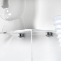 Moderne transparante plexiglas design plank VA-ET-VIENT 4 Korting