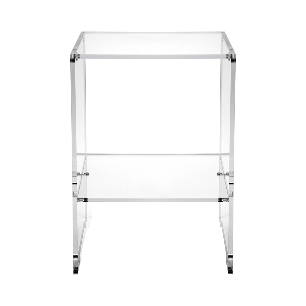 Design salontafel in transparant plexiglas 29x32x45cm Contigo Aanbieding Design salontafel in transparant plexiglas 29x32x45cm Contigo Aanbieding