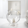 Transparante plexiglas salontafel met opbergruimte Boollino Verkoop