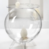 Transparante plexiglas salontafel met opbergruimte Boollino Korting