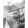 Transparante plexiglazen bijzettafel voor woonkamer Viceversa Catalogus