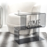 Transparante plexiglazen bijzettafel voor woonkamer Viceversa Verkoop