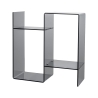Transparante plexiglazen bijzettafel voor woonkamer Viceversa Voorraad