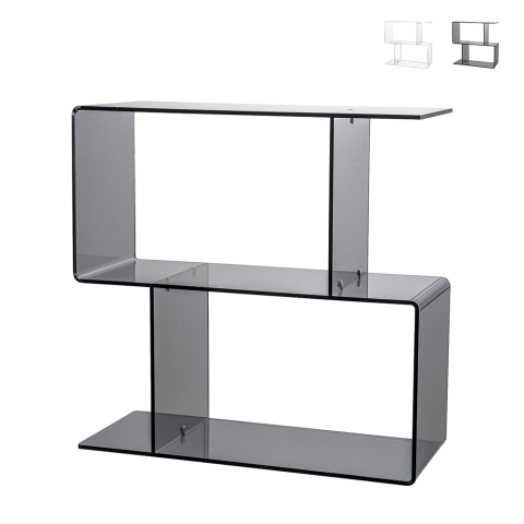 Transparante plexiglazen bijzettafel voor woonkamer Viceversa Aanbieding
