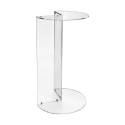 Hoge salontafel in transparant plexiglas Atari Aanbod