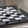 Transparante plexiglas dam- en schaakbord Kasparov Korting