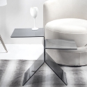 Design salontafel van transparant plexiglas Bangles Verkoop