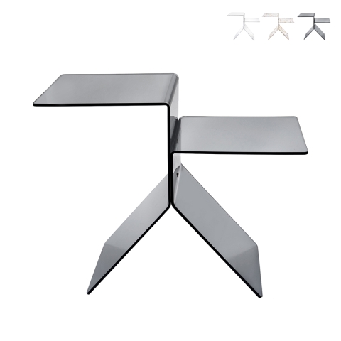 Design salontafel van transparant plexiglas Bangles Aanbieding