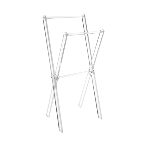 Transparante plexiglas handdoekhouder voor badkamer Xfile Aanbieding
