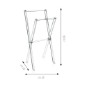 Transparante plexiglas handdoekhouder voor badkamer Xfile Aanbod