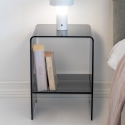 Transparante plexiglas nachtkastje voor slaapkamer Accanto Verkoop