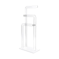 Moderne handdoekenhouder van transparant plexiglas Shubi Aanbieding