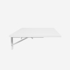 Wandgemonteerde klaptafel opklapbaar bureau 120x60 cm Jeremy Voorraad