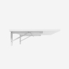 Opklapbaar wandbureau klaptafel 140x80 cm Jeremy XL Korting