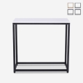 Moderne metalen sidetable 80x30x75 cm Nigel Aanbieding