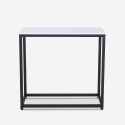 Moderne metalen sidetable 80x30x75 cm Nigel Karakteristieken