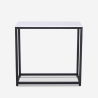 Moderne metalen sidetable 80x30x75 cm Nigel Karakteristieken
