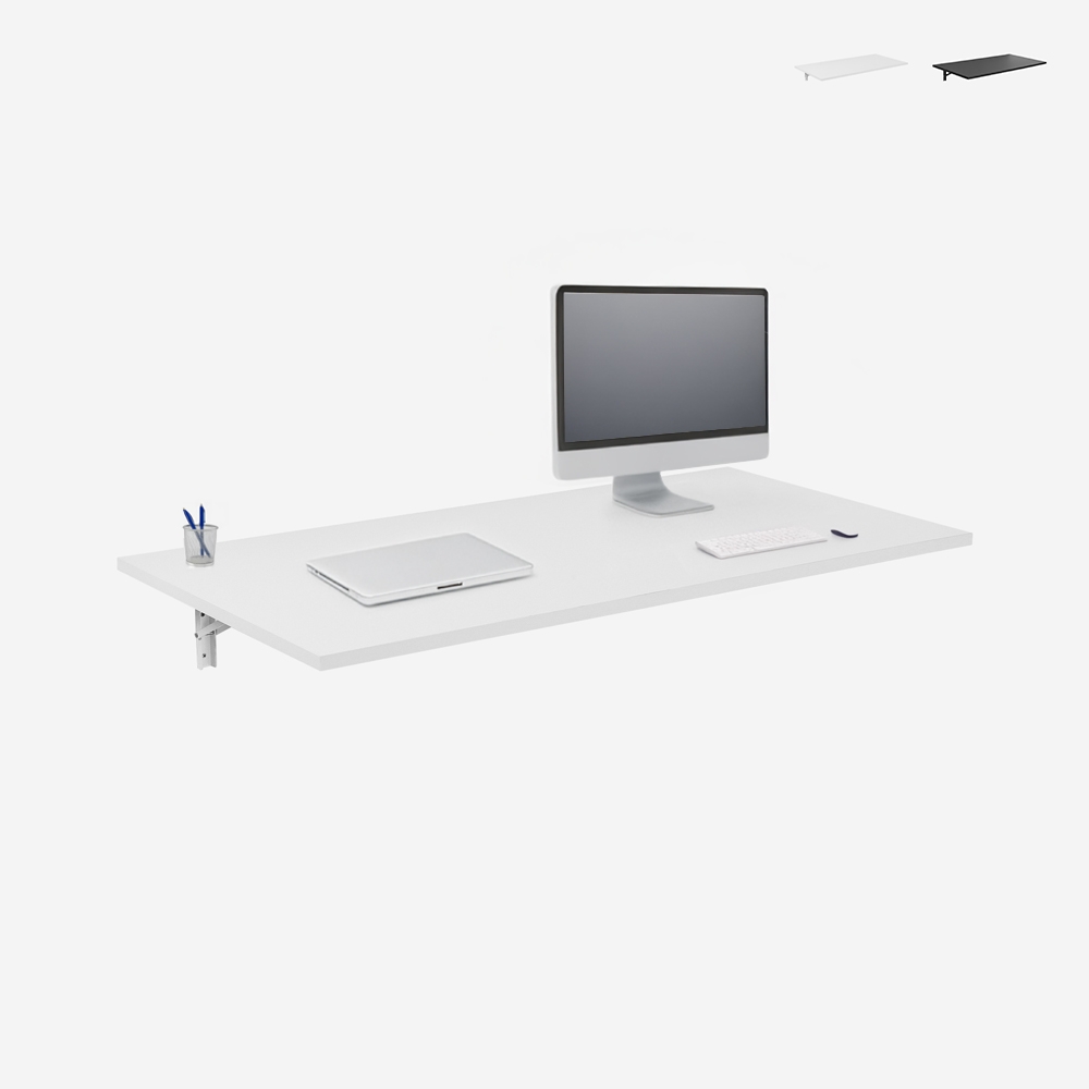 Wandgemonteerde klaptafel opklapbaar bureau 120x60 cm Jeremy Aanbieding Wandgemonteerde klaptafel opklapbaar bureau 120x60 cm Jeremy Aanbieding
