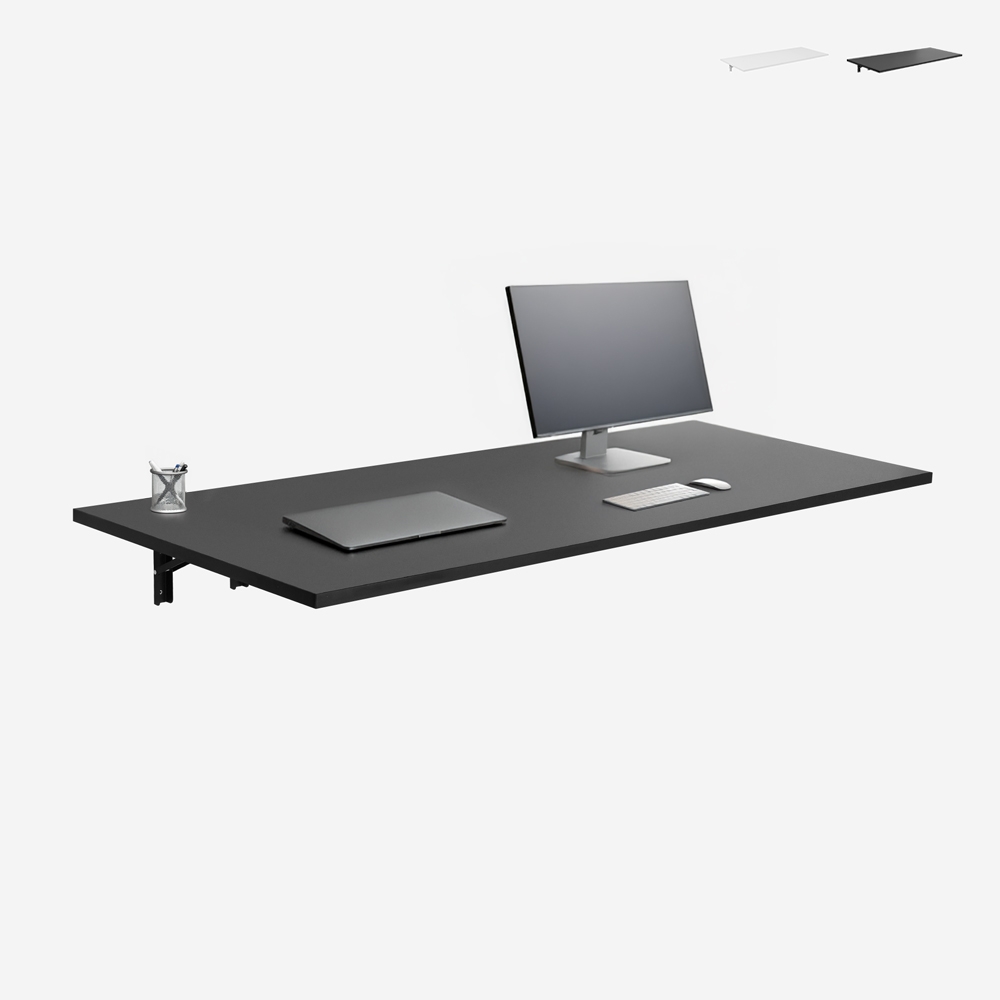 Inklapbare wandtafel of bureau 140x60 cm Jeremy+ Aanbieding Inklapbare wandtafel of bureau 140x60 cm Jeremy+ Aanbieding