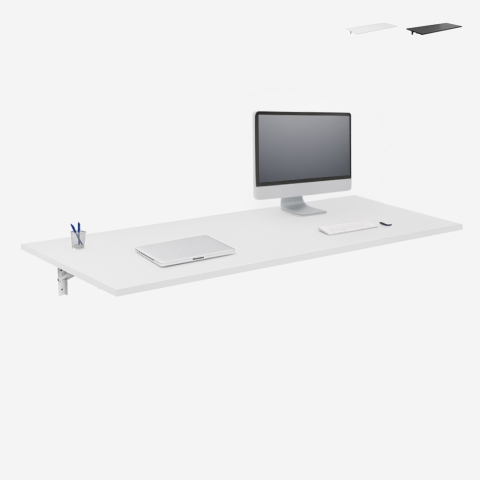 Opklapbaar wandbureau klaptafel 140x80 cm Jeremy XL Aanbieding