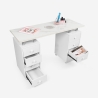 Professionele manicuretafel met afzuiging en marmeren blad Marquis Korting