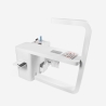 Professionele manicuretafel met afzuiging en LED-verlichting Quasar Kortingen