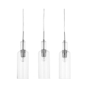 Moderne hanglamp met 3 heldere lampen h110 cm Tin Aanbieding