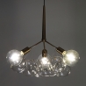 Moderne hanglamp met verstelbare kabel en transparante bollen Anne Verkoop