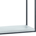Vierkante metalen wandplank 40x40 met 4 planken Vanity 2 Aanbod