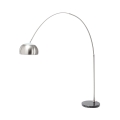 Boogvloerlamp van metaal met marmeren basis h220 cm Bow Aanbieding