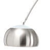 Boogvloerlamp van metaal met marmeren basis h220 cm Bow Aanbod