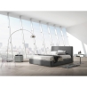 Boogvloerlamp van metaal met marmeren basis h220 cm Bow Kortingen