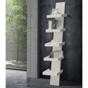 Moderne design wandplank met 5 schappen h155cm Erie White Verkoop