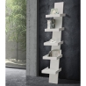 Moderne design wandplank met 5 schappen h155cm Erie White Verkoop