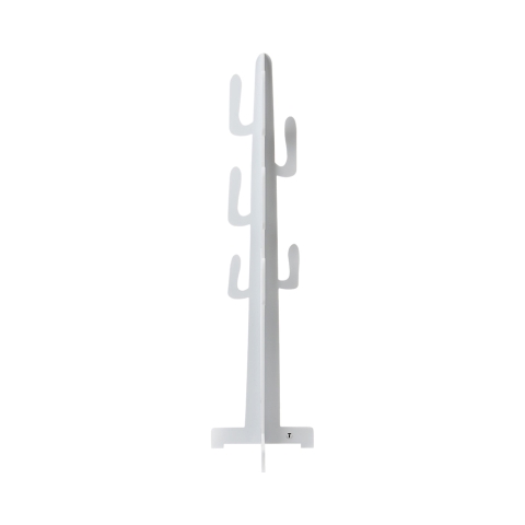 Witte houten staande kapstok Cactus h160cm Texas Aanbieding