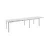 Uitschuifbare glazen tafel 120-350x83cm voor eetkamer keuken Far Korting