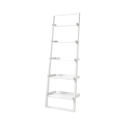 Moderne witte wandkast in ladderstijl met 5 planken h193cm Peoria Aanbieding