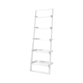 Moderne witte wandkast in ladderstijl met 5 planken h193cm Peoria Aanbieding
