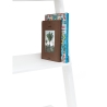 Moderne witte wandkast in ladderstijl met 5 planken h193cm Peoria Aanbod
