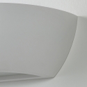 Minimalistische moderne witte keramische wandlamp Salem Korting