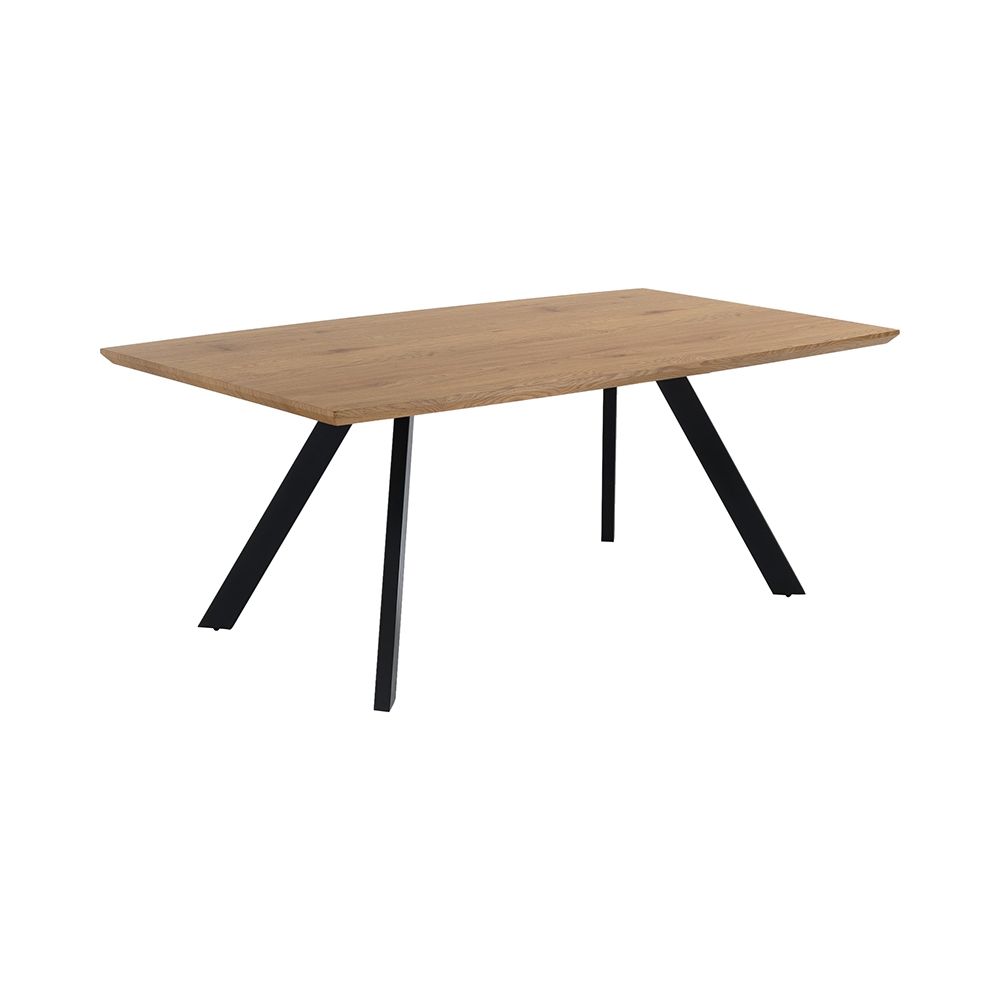 Moderne houten eettafel 160x90cm voor 8 personen Torrance Aanbieding Moderne houten eettafel 160x90cm voor 8 personen Torrance Aanbieding