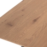 Moderne houten eettafel 160x90cm voor 8 personen Torrance Korting
